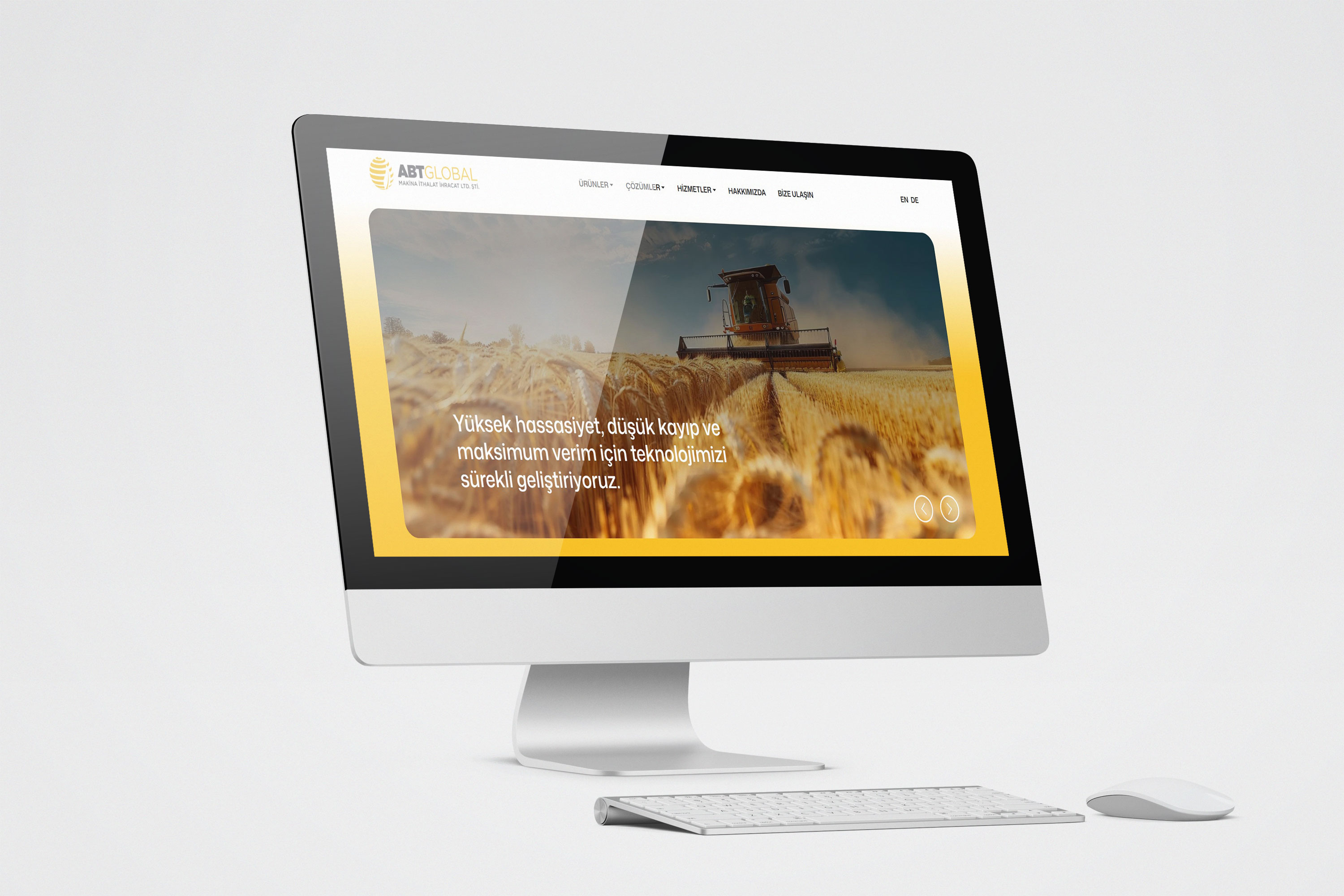 ABT GLOBAL MAKİNA WEB TASARIM