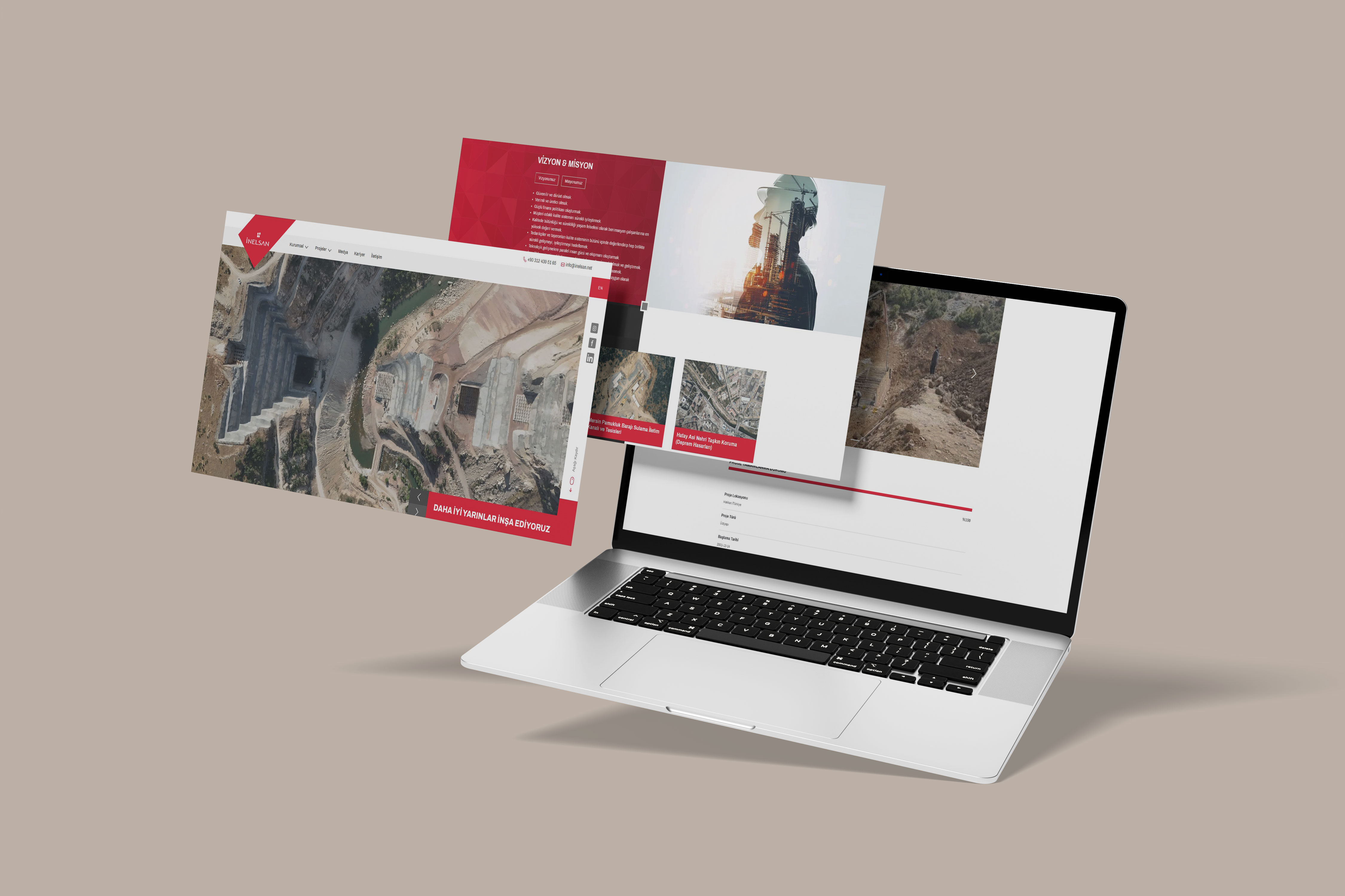 İNELSAN İNŞAAT WEB TASARIM