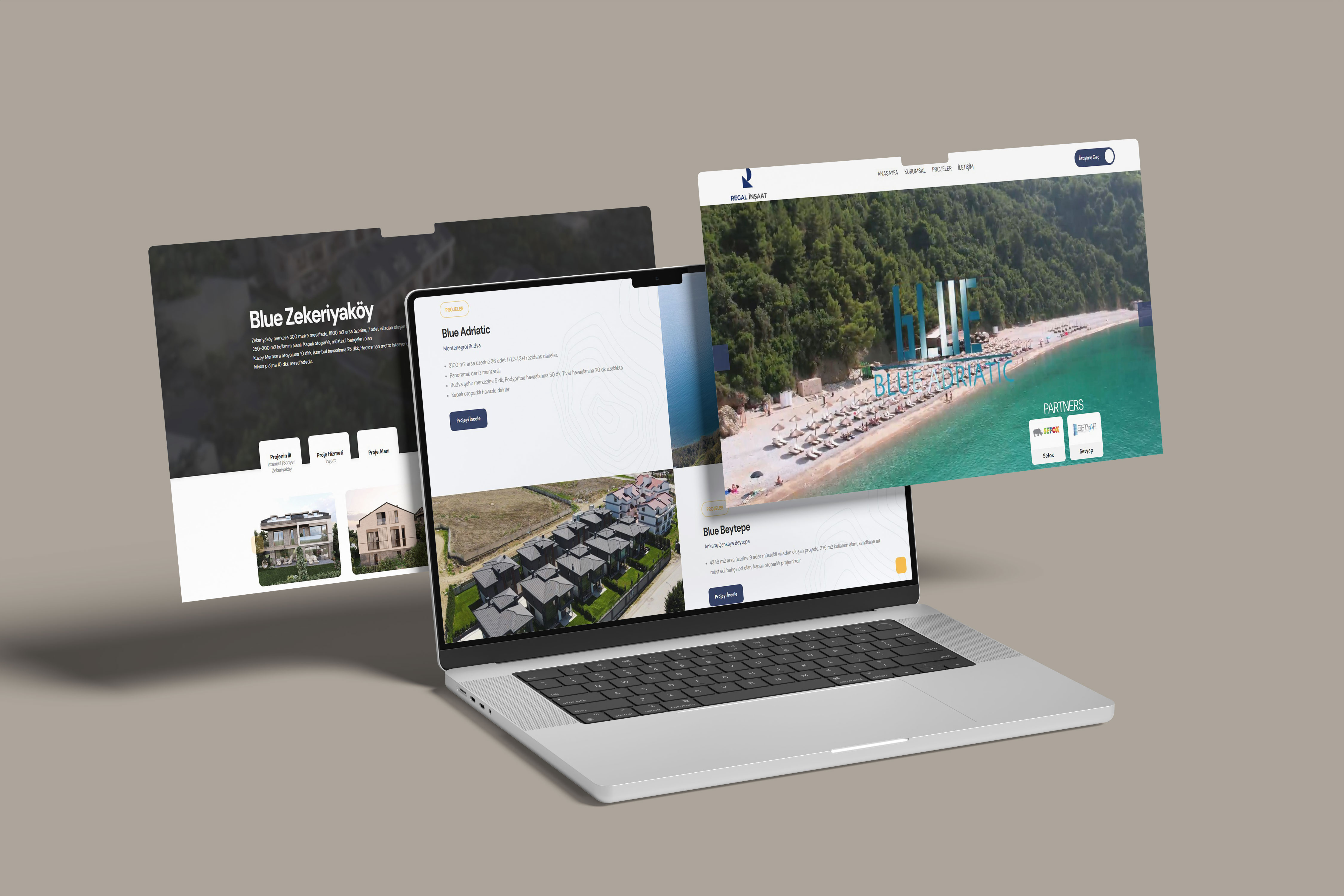 REGAL İNŞAAT WEB TASARIM