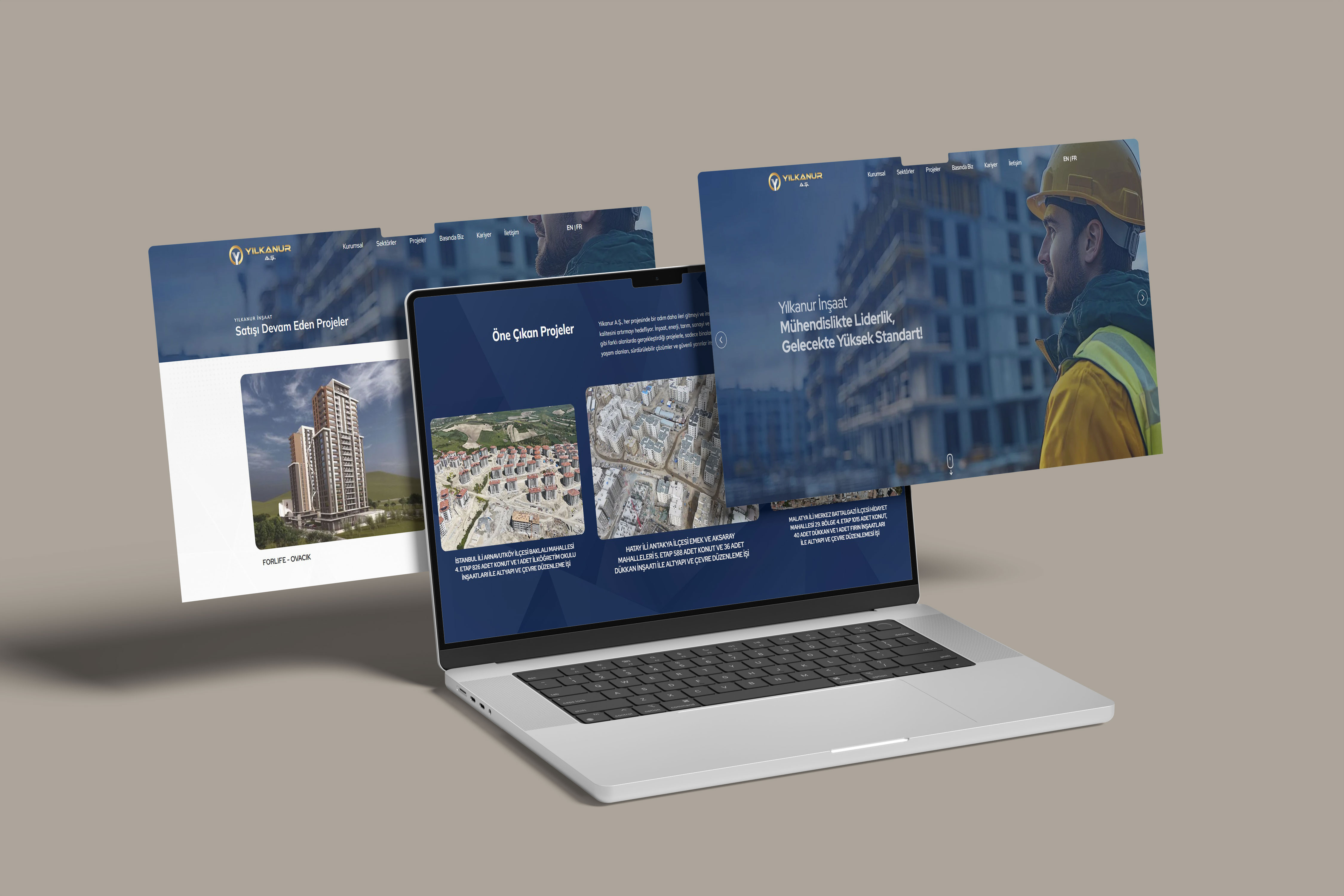 YILKANUR İNŞAAT WEB TASARIM