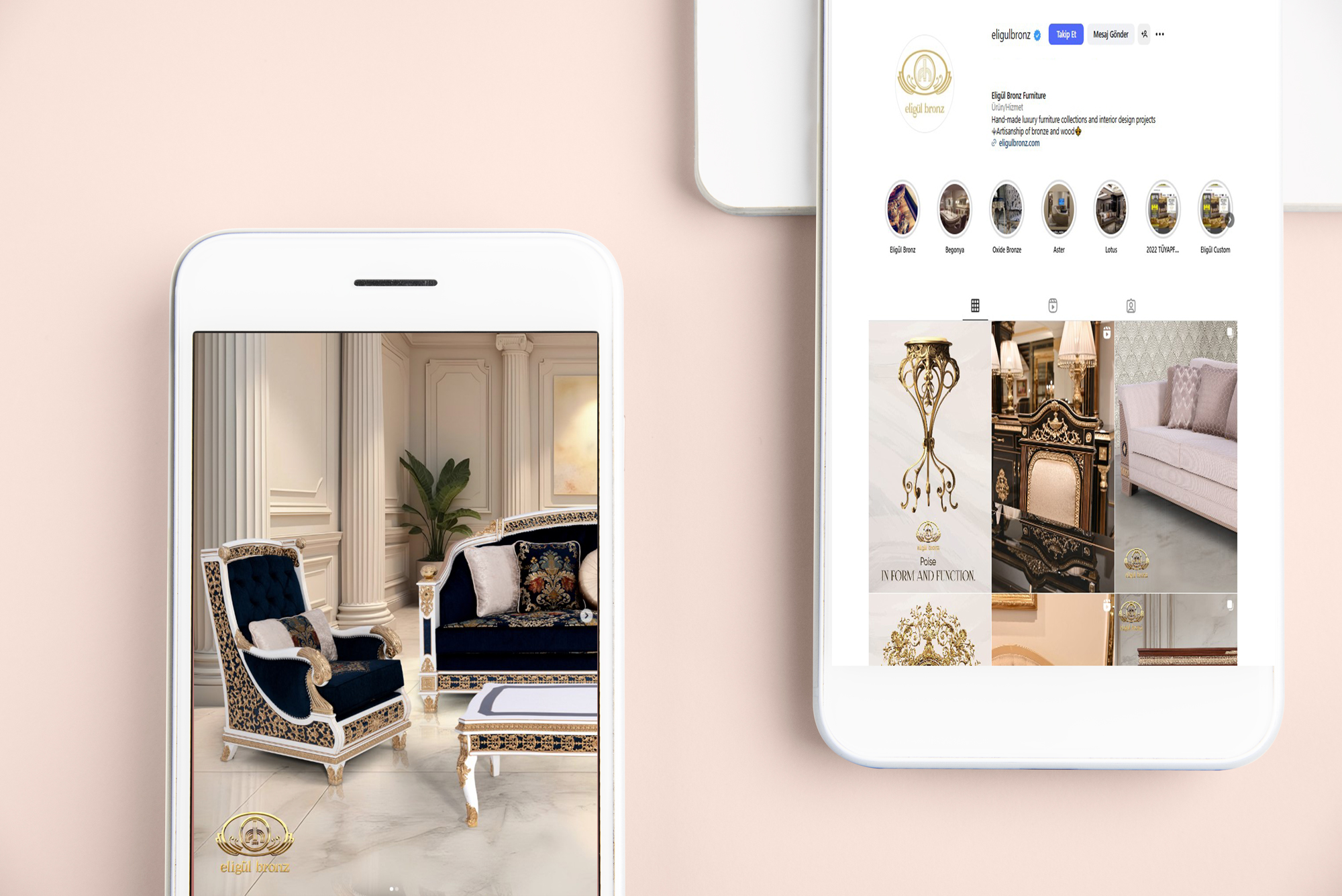 ELİGÜL BRONZ MOBİLYA