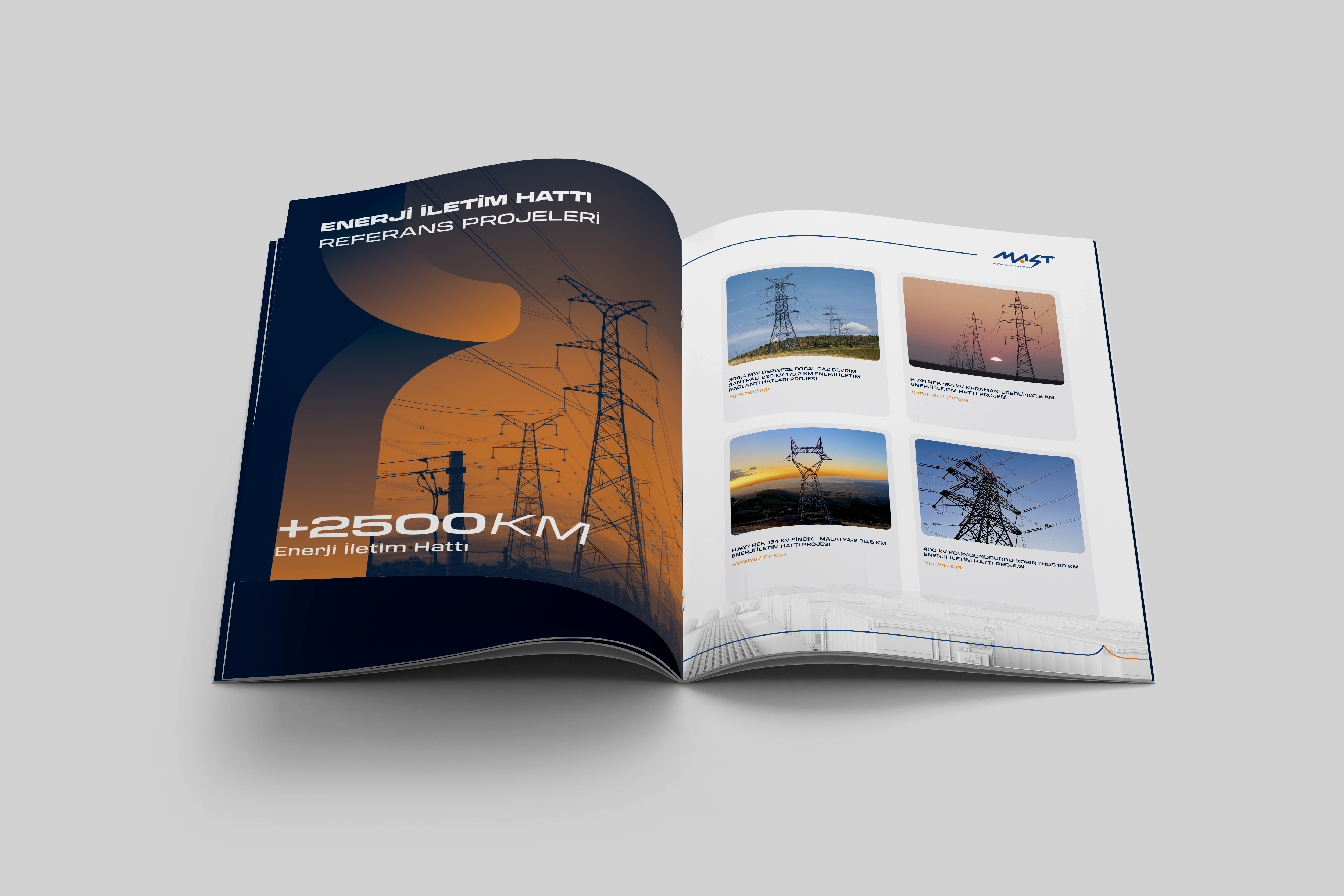 MAST ENERJİ KATALOG TASARIMI